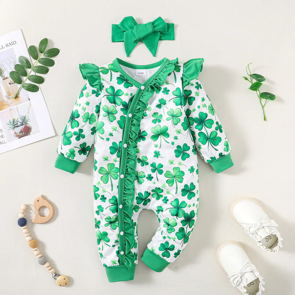 Newborn Romper & Hat Gift Set