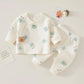 Baby Bear & Moon Thermal Sleepwear Set