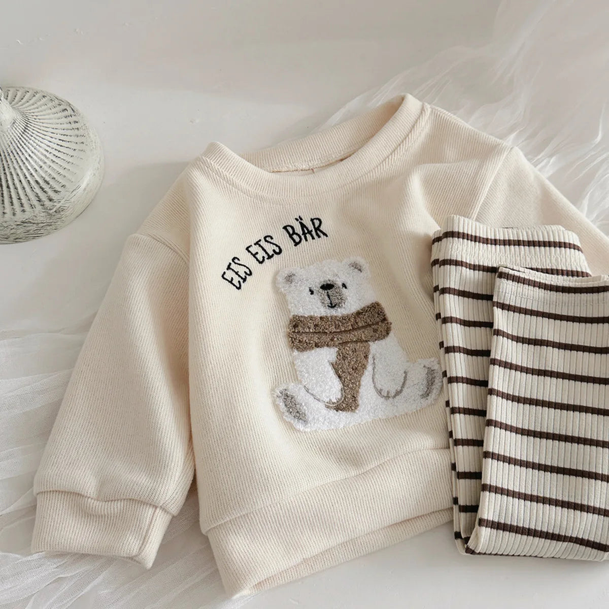2Pcs Baby Girl Clothes Set - Newborn Essentials