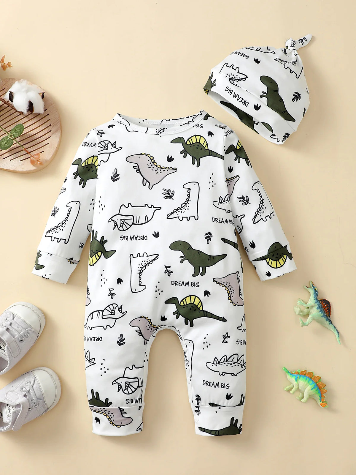 Newborn Romper & Hat Gift Set