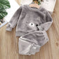 Kids Animal Print Pajama Set