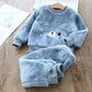 Kids Animal Print Pajama Set