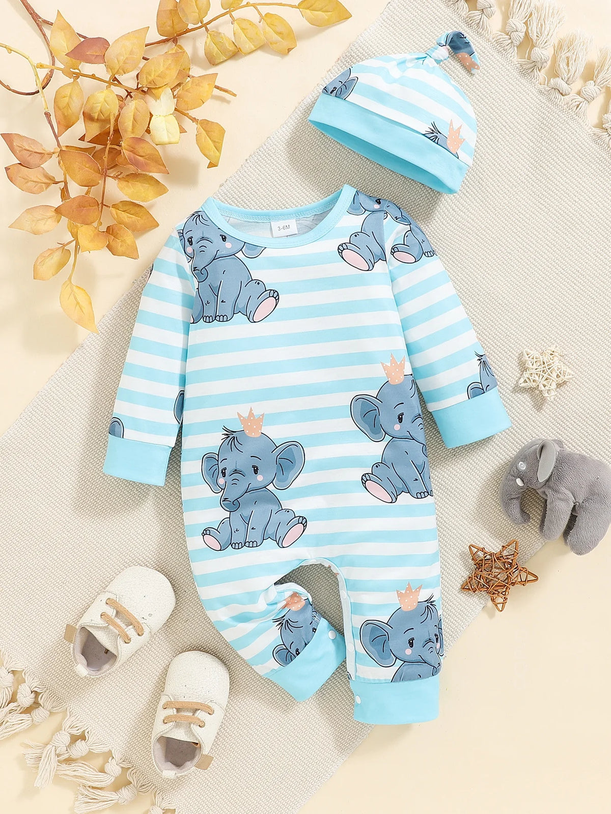 Newborn Romper & Hat Gift Set