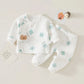 Baby Bear & Moon Thermal Sleepwear Set