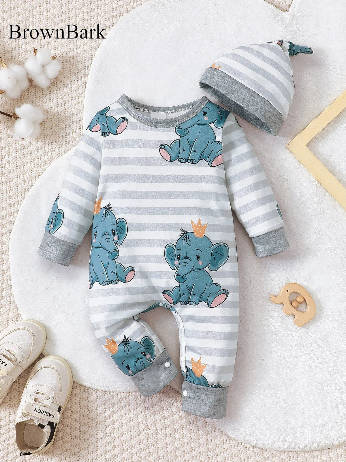 Newborn Romper & Hat Gift Set