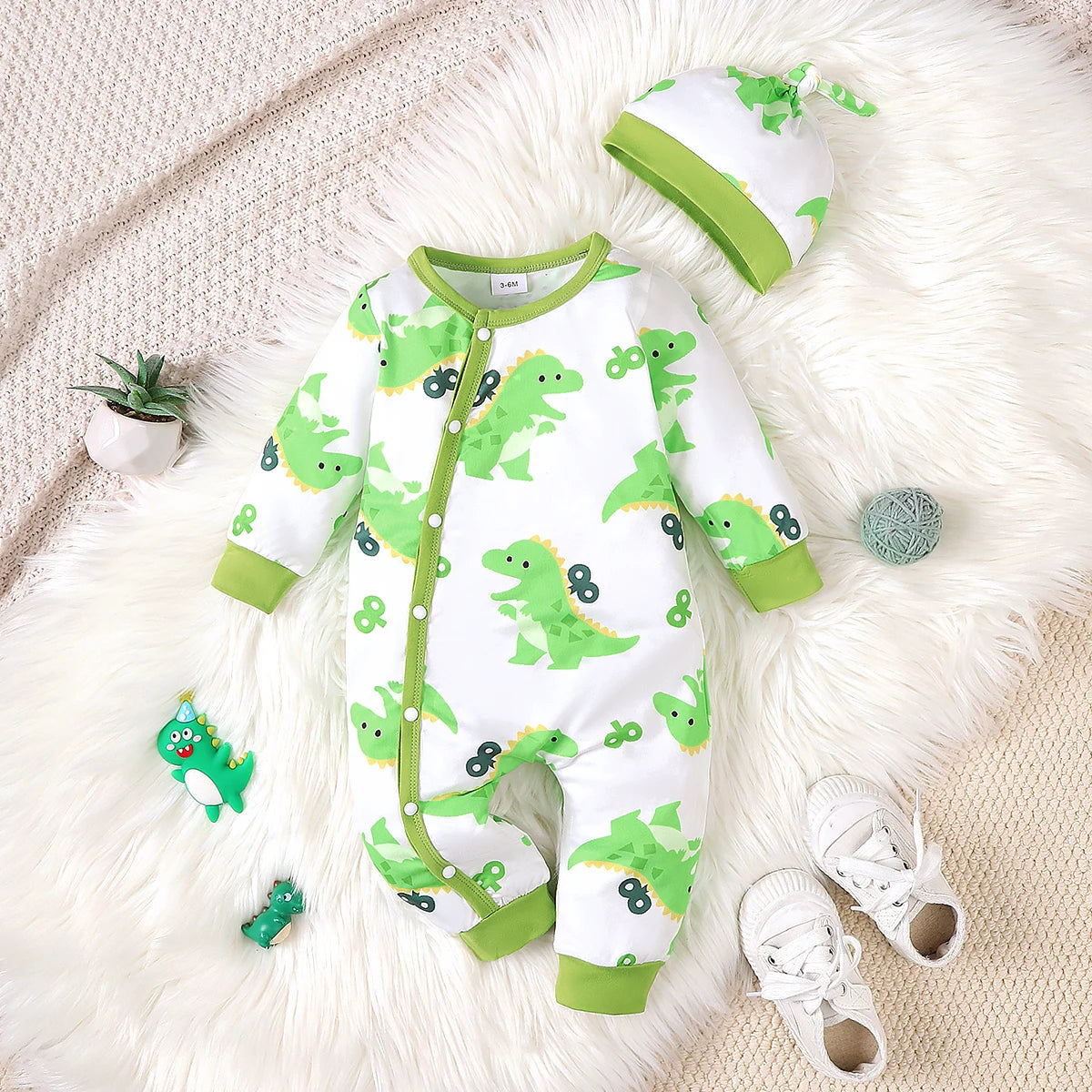 Newborn Romper & Hat Gift Set
