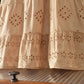 Girls Solid Color Lace Trim Dress