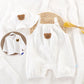 Muslin Bear Patch 3-Piece Baby Set