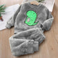 Kids Animal Print Pajama Set