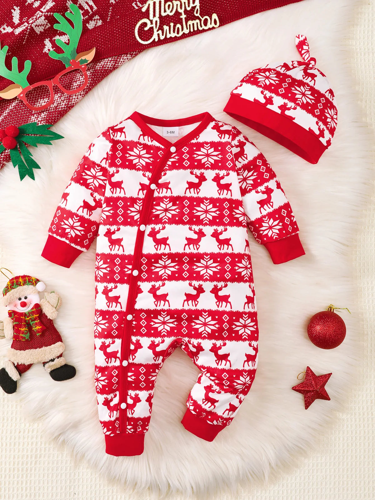 Newborn Romper & Hat Gift Set