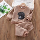 Kids Animal Print Pajama Set